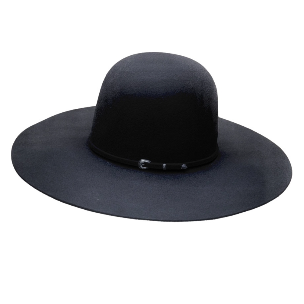 Rodeo King 3X Open Crown: Black