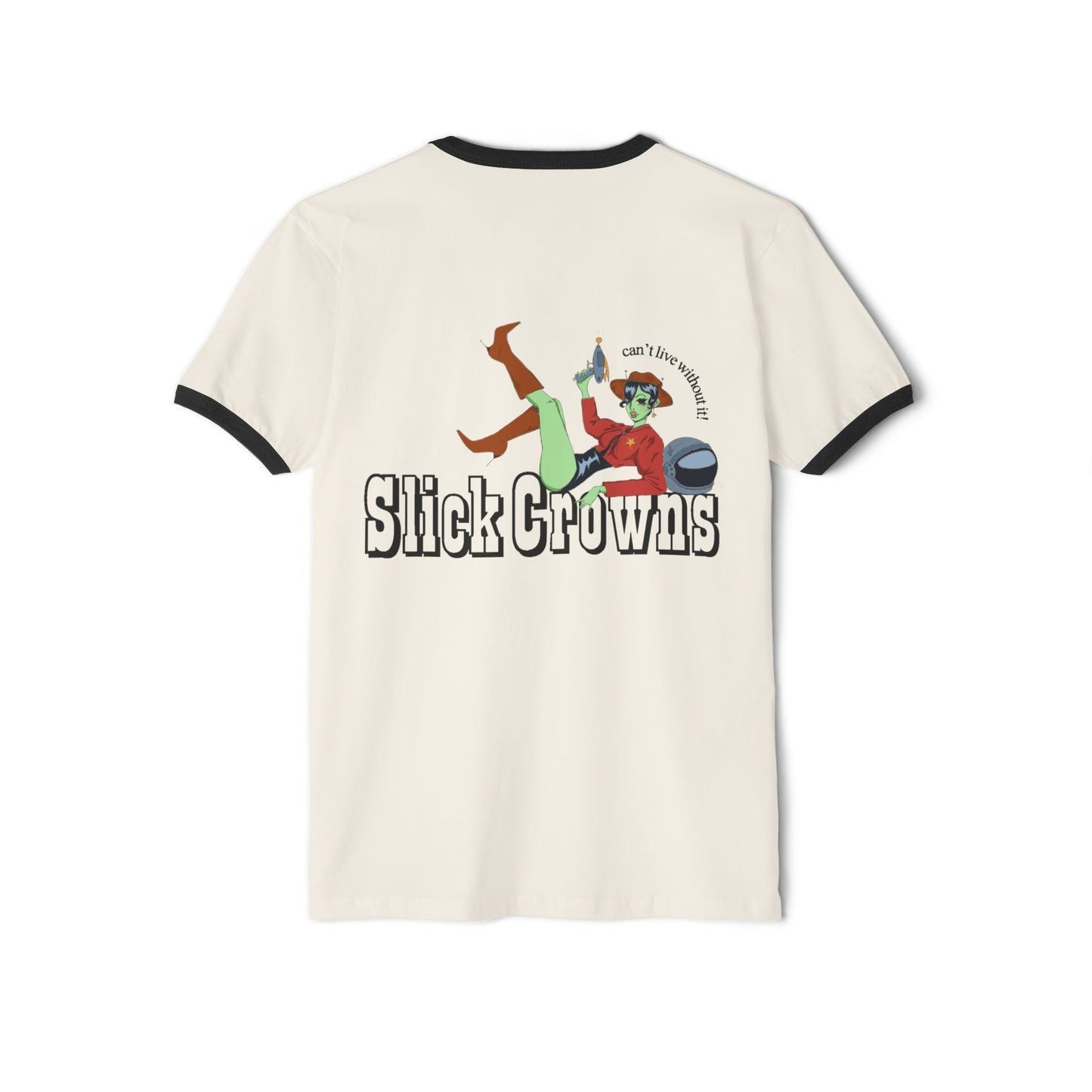 Slick’s “Can’t live without it” Ring Tee