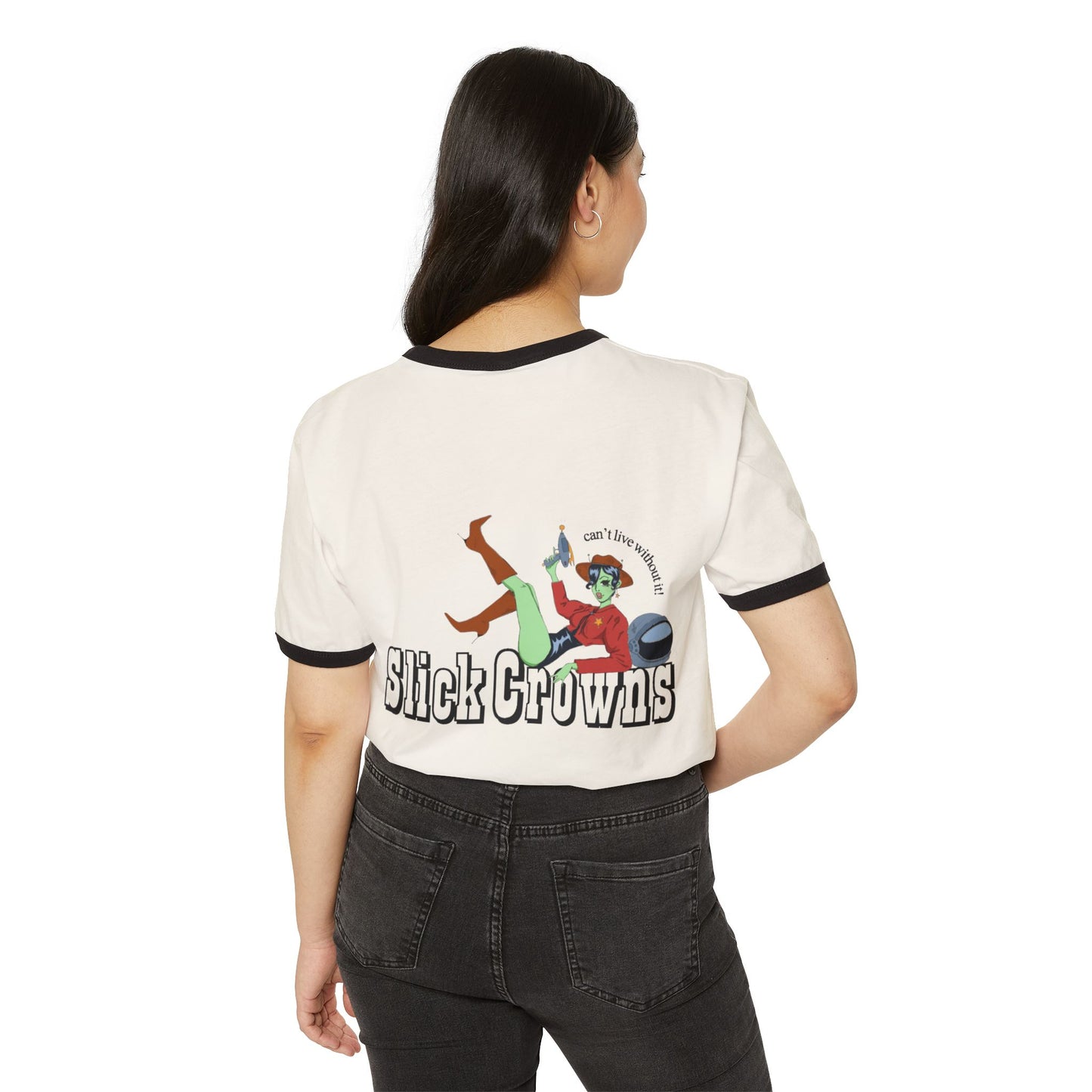 Slick’s “Can’t live without it” Ring Tee