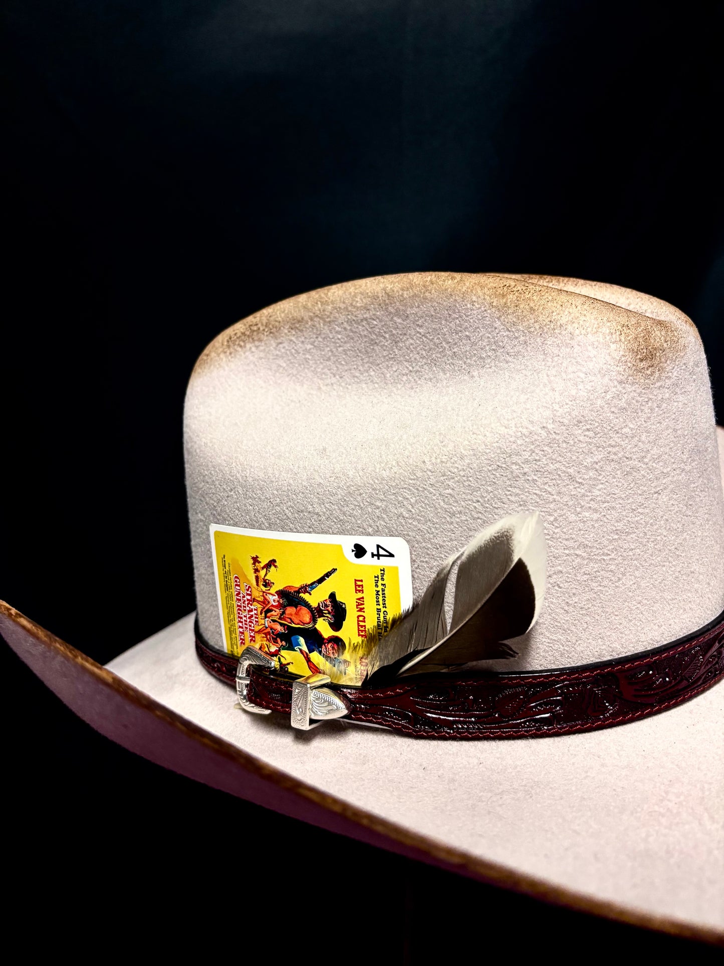 Austin Accent Leather Band: 1/2” Rose