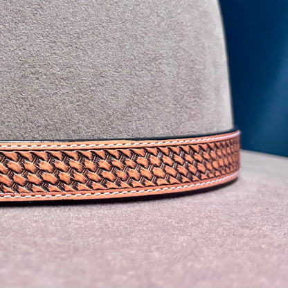 Austin Accent Leather: 1/2” Cross Weave
