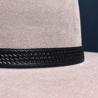 Austin Accent Leather: 1/2” Cross Weave