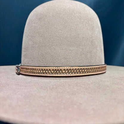 Austin Accent Leather: 1/4” Cross Weave