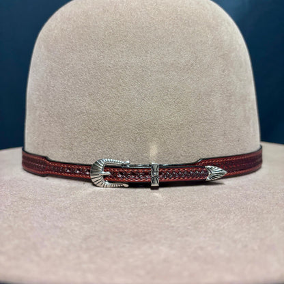 Austin Accent Leather: 1/4” Cross Weave