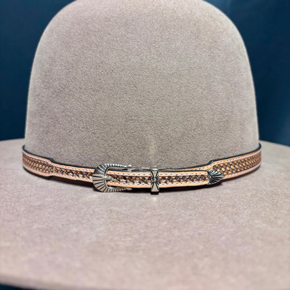Austin Accent Leather: 1/4” Cross Weave