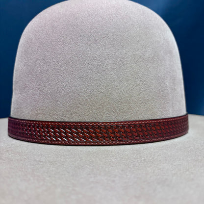 Austin Accent Leather: 1/2” Cross Weave