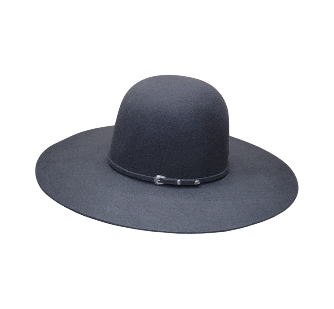 Rodeo King 3X Open Crown: Charcoal