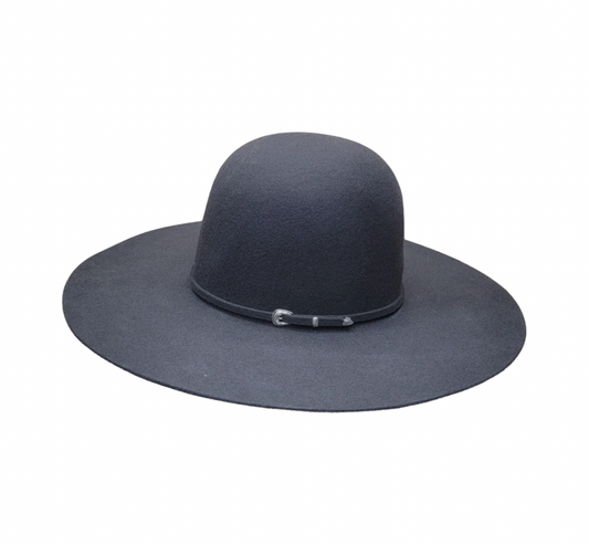 Rodeo King 3X Open Crown: Charcoal