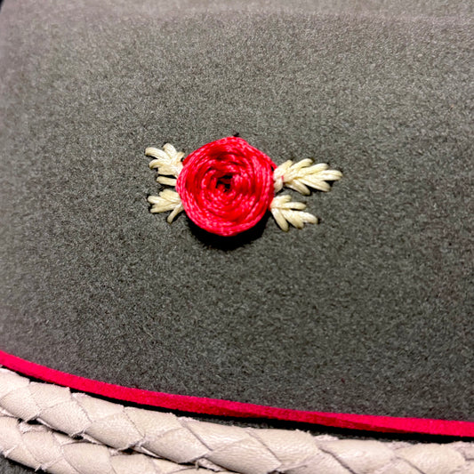 Embroidered Rose