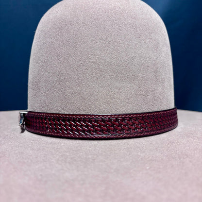 Austin Accent Leather: 1/2” Cross Weave
