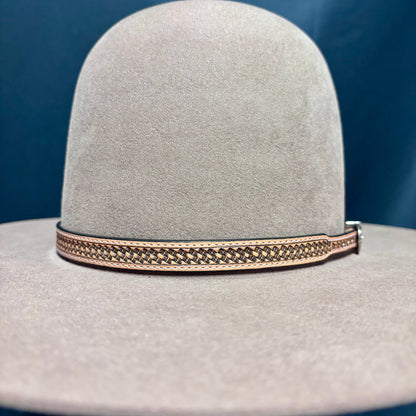 Austin Accent Leather: 1/4” Cross Weave
