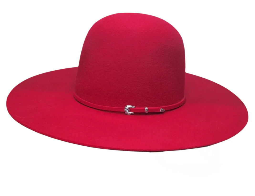 Rodeo King 3X Open Crown: Red
