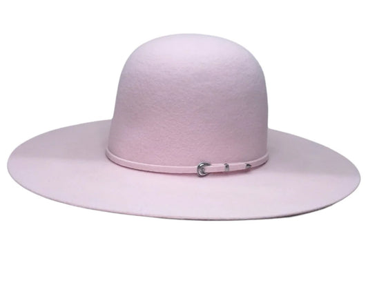 Rodeo King 3X Open Crown: Powder Pink