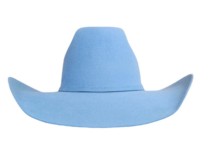 Cashmere Wool Hat: Baby Blue