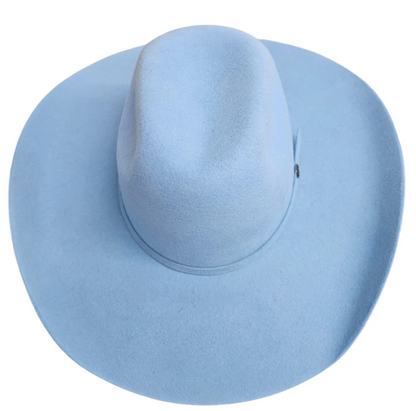 Cashmere Wool Hat: Baby Blue